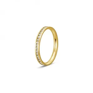 BREUNING zlatý eternity snubní prsten BR48/04719YG