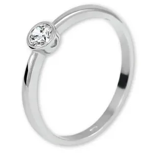 Brilio Silver Stříbrný zásnubní prsten 426 001 00575 04 52 mm