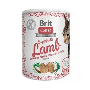 Brit Care Cat Snack Superfruits Lamb 100g #2153199