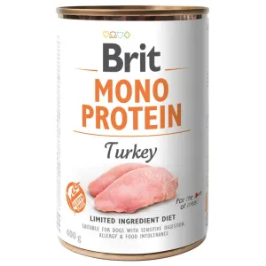 Konzerva Brit Monoprotein Turkey 400g