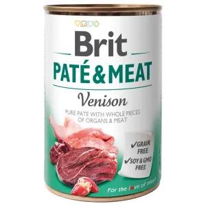 Konzerva Brit Paté & Meat Venison 400g