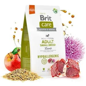 BRIT CARE dog  hypoallergenic    ADULT   SMALL - 3kg - 3kg