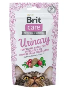BRIT Care Snack Urinary        -  pro kastrované kočky 50 g  - 50g