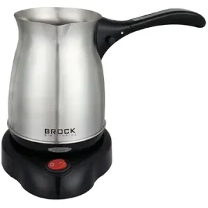 Brock elektrická džezva - kávovar na tureckou mokka kávu 0,5 l, nerez, 500 W