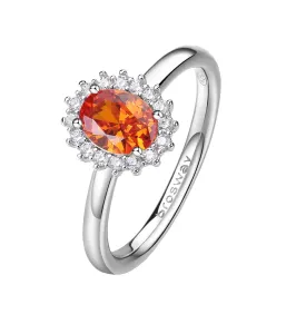 Brosway Elegantní stříbrný prsten Fancy Vitamin Orange FVO19 52 mm #5939645
