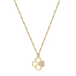 Brosway Pozlacený náhrdelník pro štěstí Chakra BHKN092 #4418617
