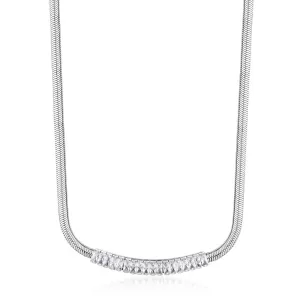 Brosway Půvabný náhrdelník s čirými zirkony Desideri BEIN016 #5884154
