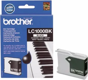 BROTHER LC-1000 - originální cartridge, černá, 500 stran