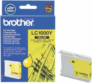 BROTHER LC-1000 - originální cartridge, žlutá, 400 stran
