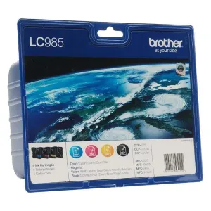 BROTHER LC-985 - originální cartridge, černá + barevná, 300/3x260