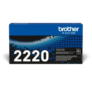 BROTHER TN-2220 - originální toner, černý, 2600 stran