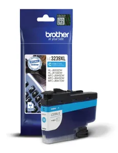 BROTHER LC-3239-XL - originální cartridge, azurová, 5000 stran