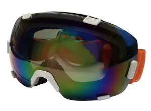 Acra BROTHER B298-B lyžařské brýle s velkým zorníkem - bílé