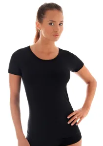 Dámské tričko SS11020 BRUBECK Barva/Velikost: černá / L/XL