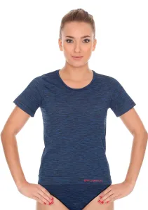 Dámské tričko SS11570 BRUBECK Barva/Velikost: modrá tmavá / S/M