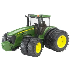Bruder Traktor John Deere 9730 s dvojitými koly, 37,6 x 37,5 x 20,5 cm