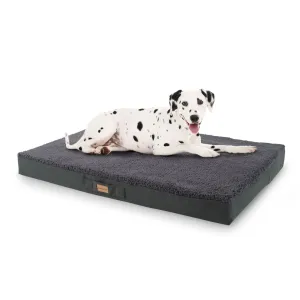 Brunolie Balu, pelíšek pro psa, polštář pro psa, možnost praní, ortopedický, protiskluzový, prodyšná paměťová pěna, velikost XL (120 x 10 x 72 cm)
