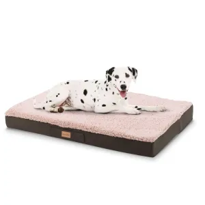 Brunolie Balu, pelíšek pro psa, polštář pro psa, možnost praní, ortopedický, protiskluzový, prodyšná paměťová pěna, velikost XL (120 x 10 x 72 cm) #759671