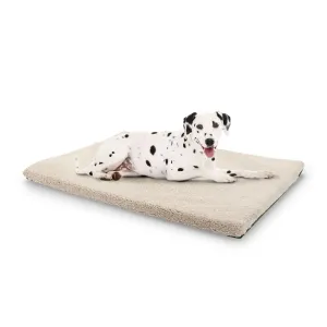 Brunolie Luna, pelíšek pro psa, psí podložka, pratelný, ortopedický, protiskluzový, prodyšný, paměťová pěna, velikost XL (120 x 5 x 85 cm)