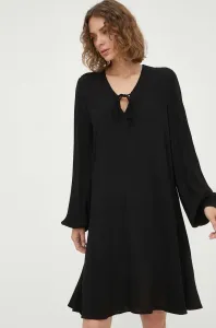 Šaty Bruuns Bazaar Lilli Lavina černá barva, mini