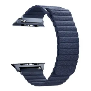 Apple Watch Leather Loop 38/40/41mm řemínek, Dark Blue (SAP010C03)