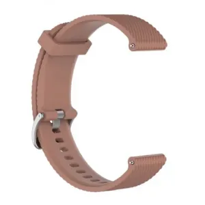 Huawei Watch 3 / 3 Pro Silicone Bredon řemínek, Brown