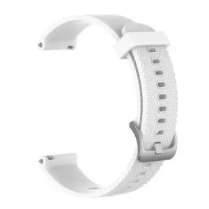Huawei Watch 3 / 3 Pro Silicone Bredon řemínek, White
