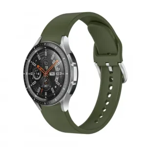 Samsung Galaxy Watch 4 40/44mm Silicone řemínek, Olive Green