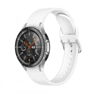 Samsung Galaxy Watch 4 40/44mm Silicone řemínek, White