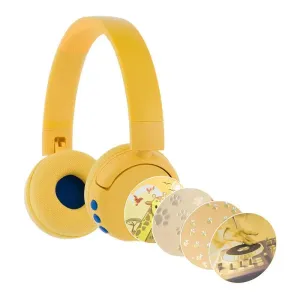 Bezdrátová sluchátka BuddyPhones POPFun pro děti (žlutá)
