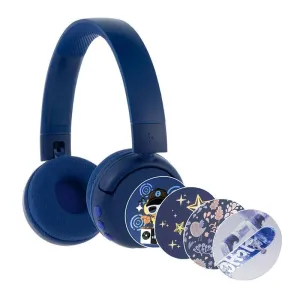 Bezdrátová sluchátka BuddyPhones POPFun pro děti (modrá)