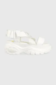 Sandály Buffalo Classic Snd dámské, bílá barva, na platformě, 1533301 #5214192