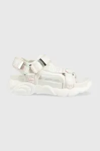 Sandály Buffalo dámské, bílá barva, na platformě #6132315
