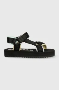 Sandály Buffalo dámské, černá barva #2020479