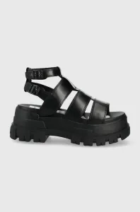 Sandály Buffalo dámské, černá barva, na platformě #3878828