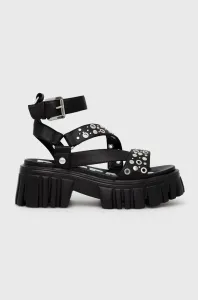 Sandály Buffalo dámské, černá barva, na platformě #2001344