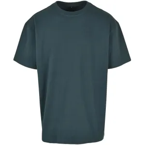 Build Your Brand Pánské tričko Heavy Oversize Tee - Lahvově zelená | XL #5417217