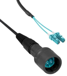 Bulgin Limited Pxf6050Aaa Fibre Cable, Lc Duplex-Lc Duplex, Mm