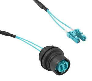 Bulgin Limited Pxf6052Aaa Fibre Optic Cable, Lc-Lc Duplex, Mm