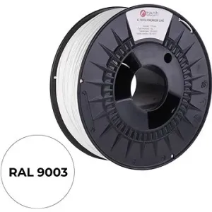 C-TECH filament PREMIUM LINE ABS dopravní bílá RAL9003