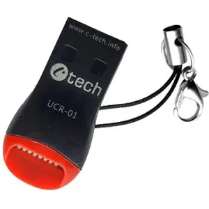 C-TECH čtečka karet UCR-01, USB 2.0 TYPE A, micro SD