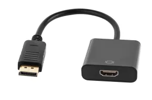 Cabletech Konektor adaptéru DISPLAYPORT - zásuvka HDMI