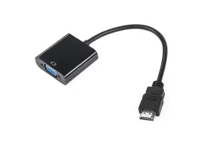 Cabletech Konektor adaptéru HDMI - zásuvka VGA + AUDIO