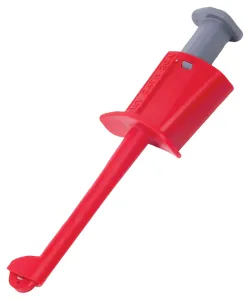 Cal Test Electronics Ct4378-2 Safety Hook Clip, Cat Iv, 4Mm, Red