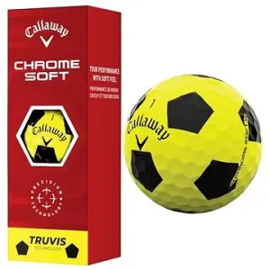 Callaway Chrome Soft Truvis míčky 12ks, žluto/černé