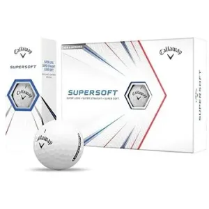 Callaway Supersoft míčky, 12ks bílé
