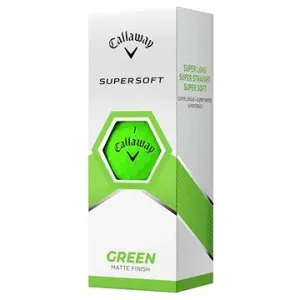 Callaway Supersoft míčky Matte, 12ks zelené