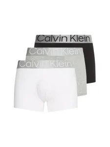 Boxerky Calvin Klein Underwear (3-pack) pánské, bílá barva