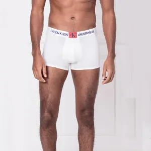 Calvin Klein pánské bílé boxerky - L (100) #1406530