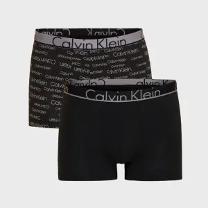 Boxerky Calvin Klein NU8643 2 PACK 5HH S Černá